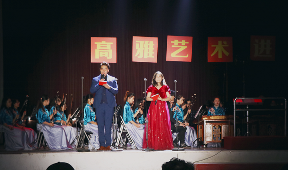 “高雅艺术进校园”beat365正版唯一官方网站高雅艺术进校园专场音乐会圆满结束