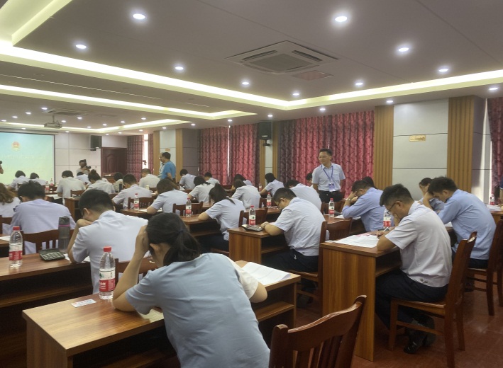 2020年马鞍山市税务系统“岗位大练兵、业务大比武”考试在beat365顺利举行