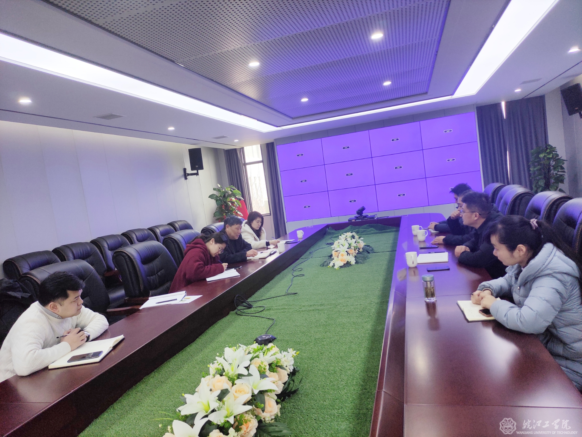 马鞍山市人力资源和社会保障局领导来beat365指导交流