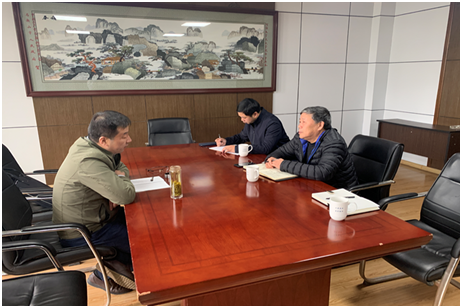 <strong>河海大学技术转移中心刘建峰主任来beat365交流</strong>