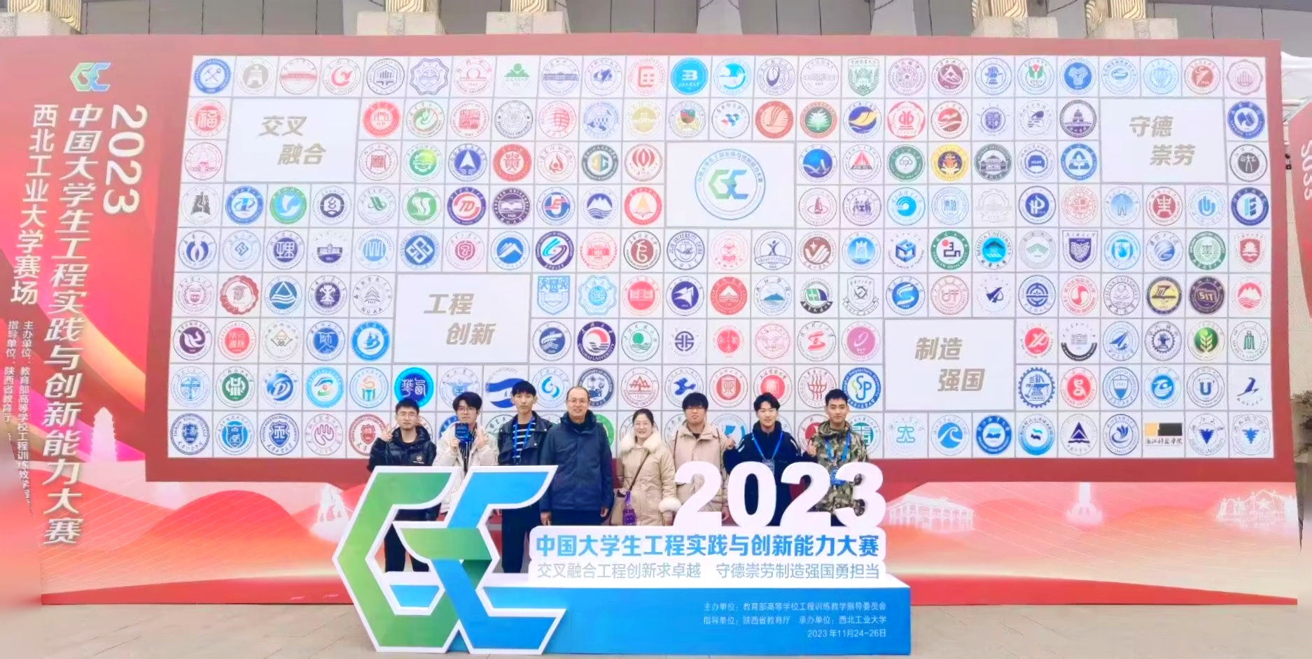 beat365在2023年中国大学生工程实践与创新能力大赛全国总决赛中获得佳绩