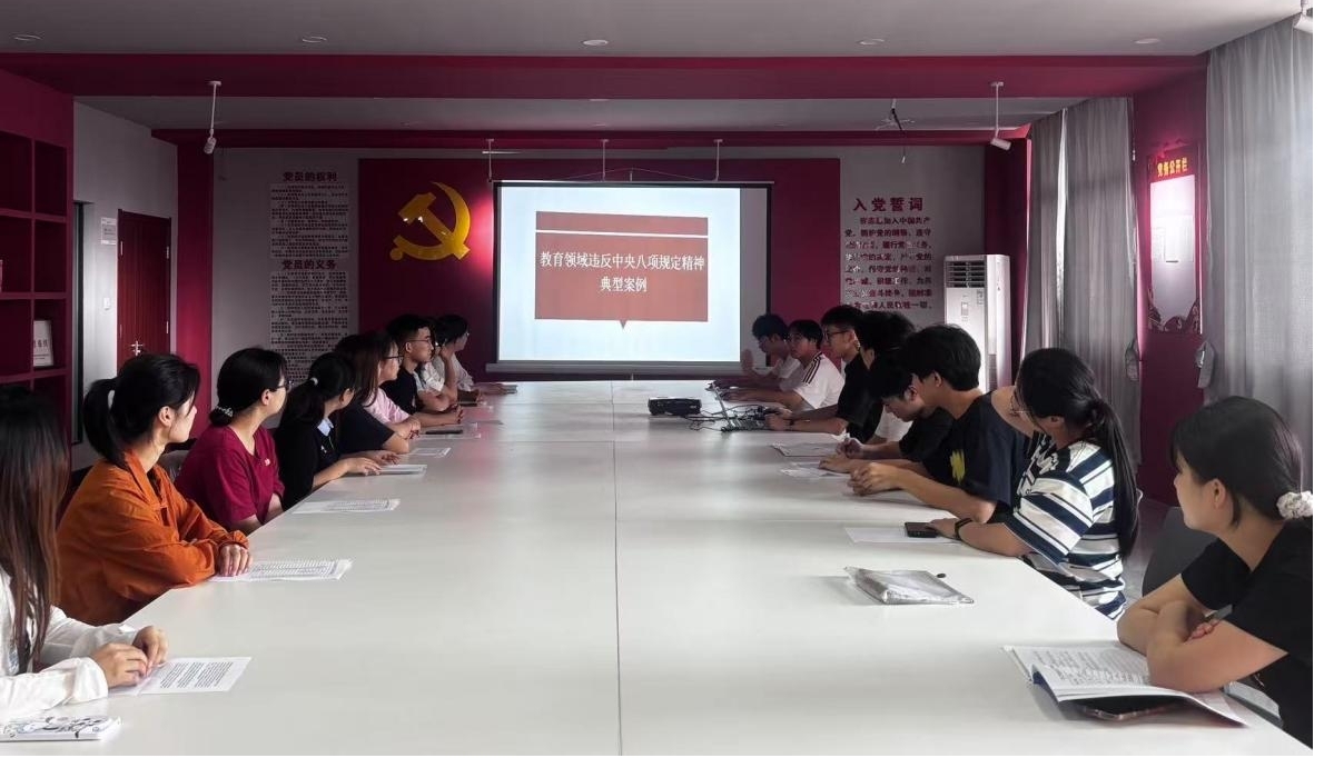 <strong>土木工程学院学生二支部开展“以案说纪”主题党日活动</strong>