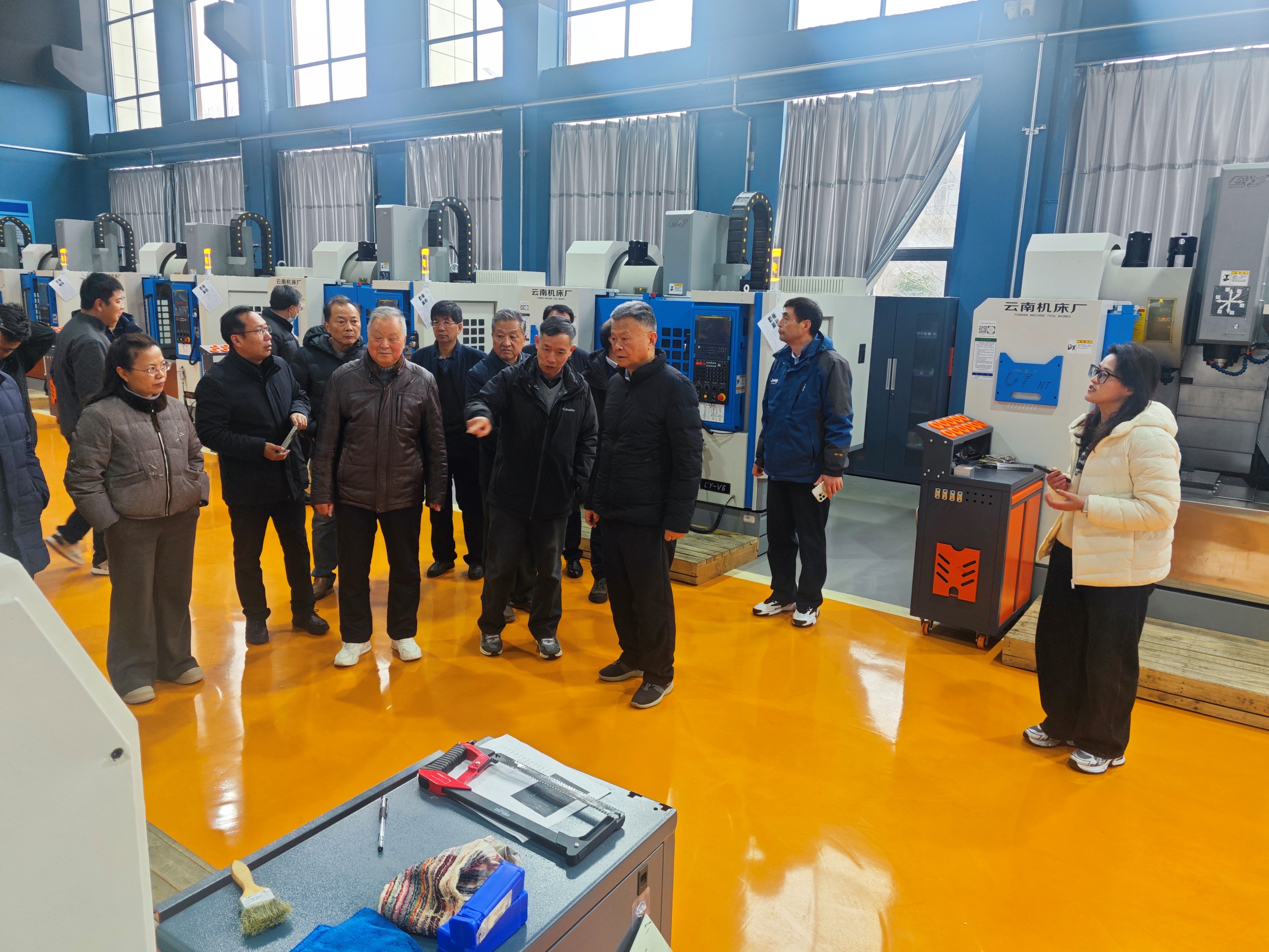 交流互鉴共促提升——淮北理工学院杨兵校长一行来beat365郑蒲港校区调研交流